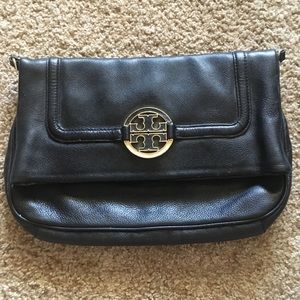 Tory Burch fold over messenger